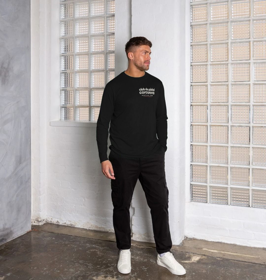 Club de Padel Long-Sleeve T-Shirt: Organic Cotton by Corcuera Padel Club - product image