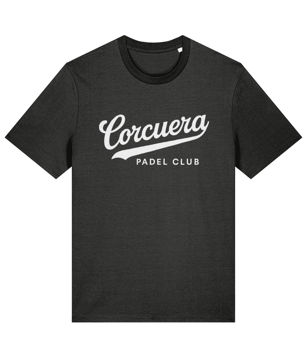 Autograph Originals Retro Baseball Padel T-Shirt – unisex aloe padel tee, front | Corcuera Padel Club