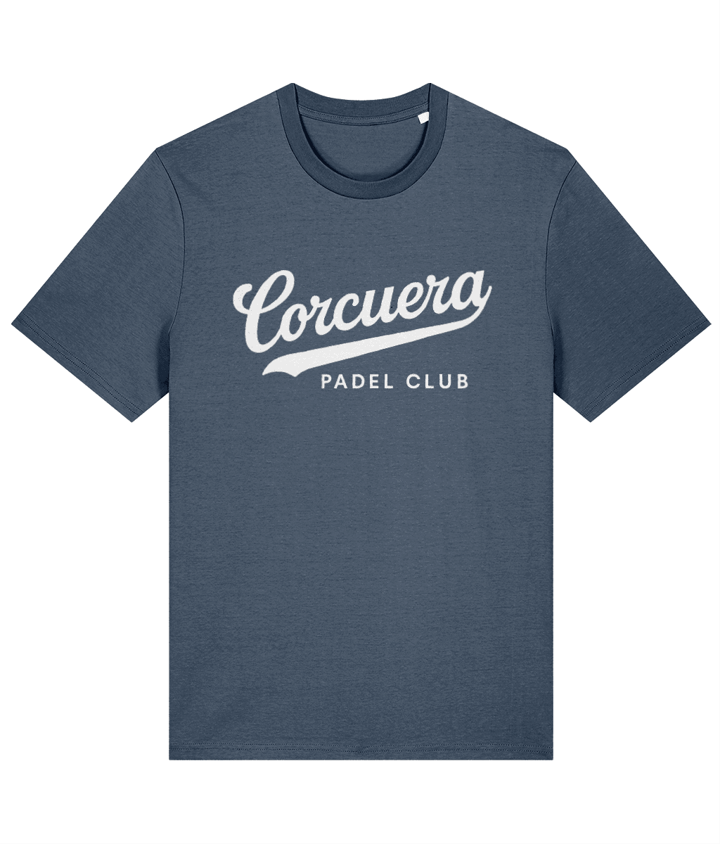 Autograph Originals Retro Baseball Padel T-Shirt – unisex glazed green padel tee, front | Corcuera Padel Club