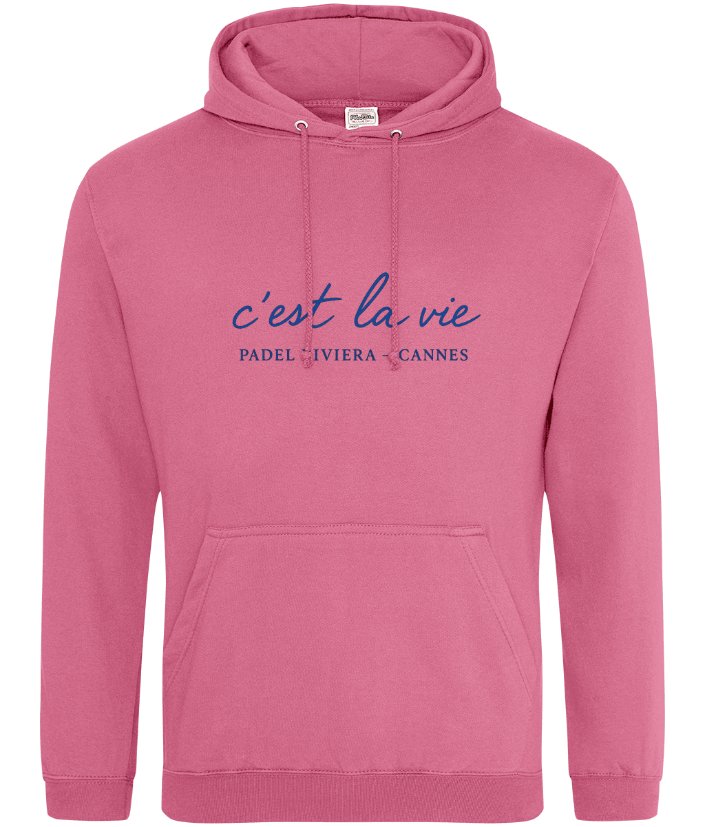 Autograph Originals Riviera Padel Hoodie – unisex padel hoodie, front | Corcuera Padel Club
