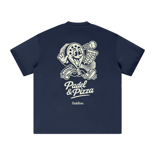 Padel & Pizza - Heavyweight T-Shirt