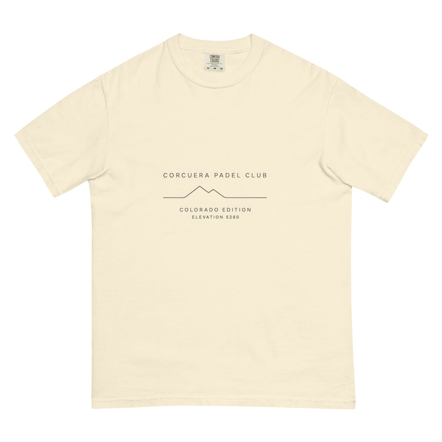 Colorado Padel Club Unisex Heavyweight T-Shirt - Corcuera Padel Club
