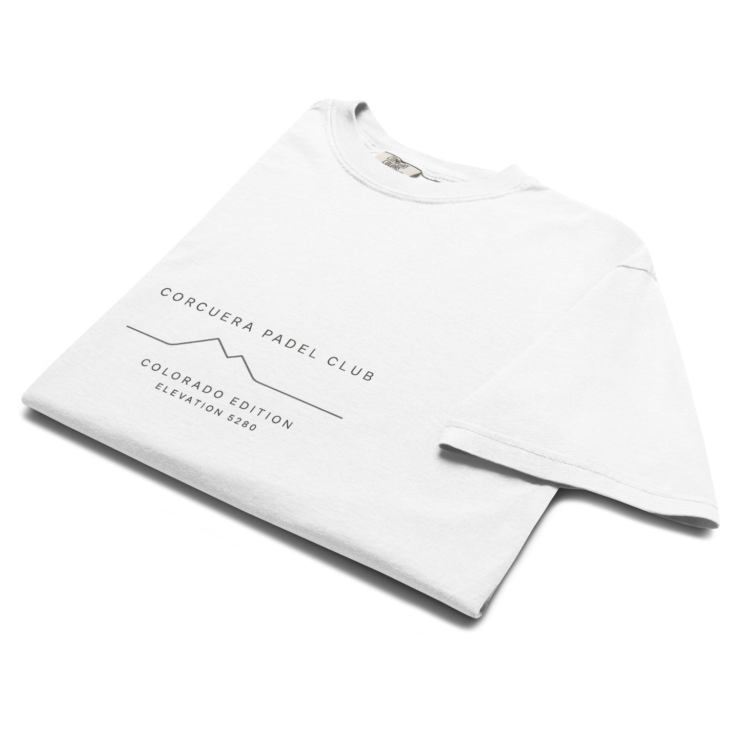 Colorado Padel Club Unisex Heavyweight T-Shirt - Corcuera Padel Club