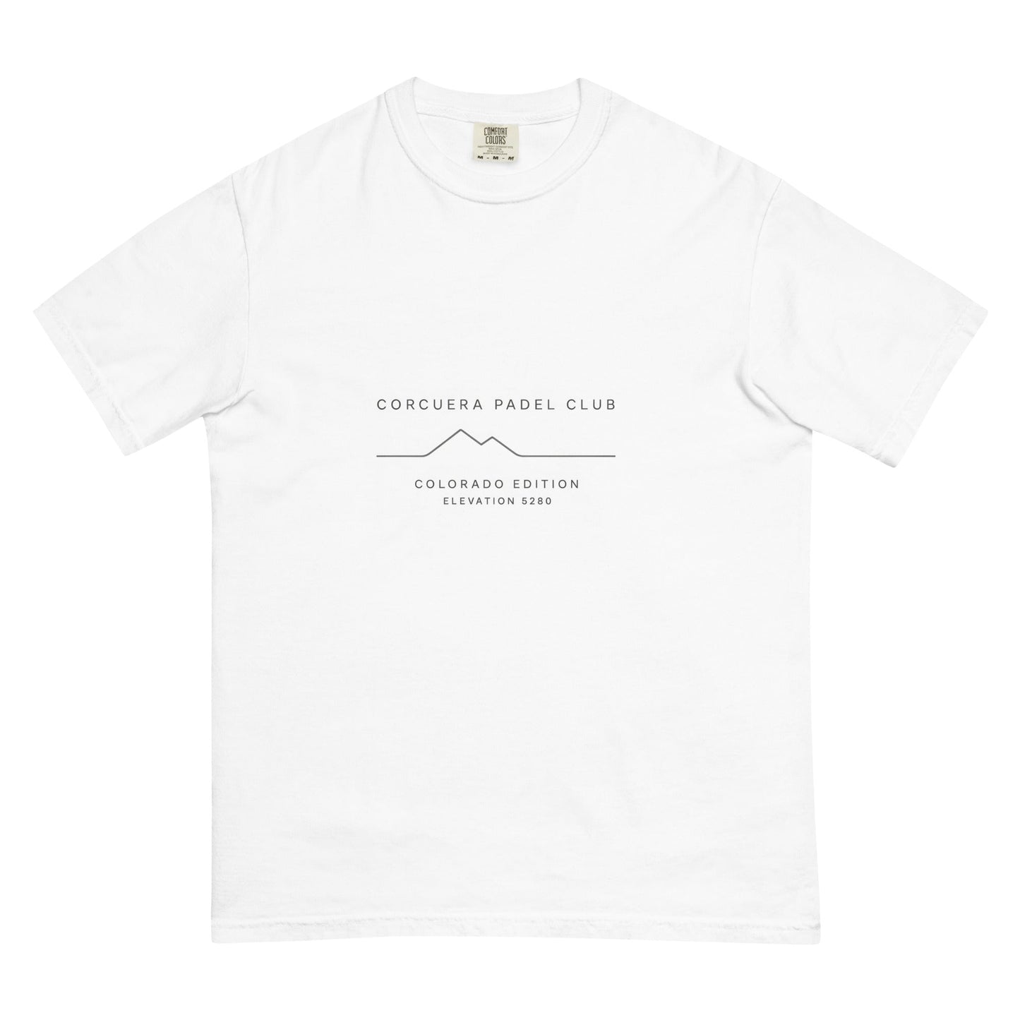 Colorado Padel Club Unisex Heavyweight T-Shirt - Corcuera Padel Club
