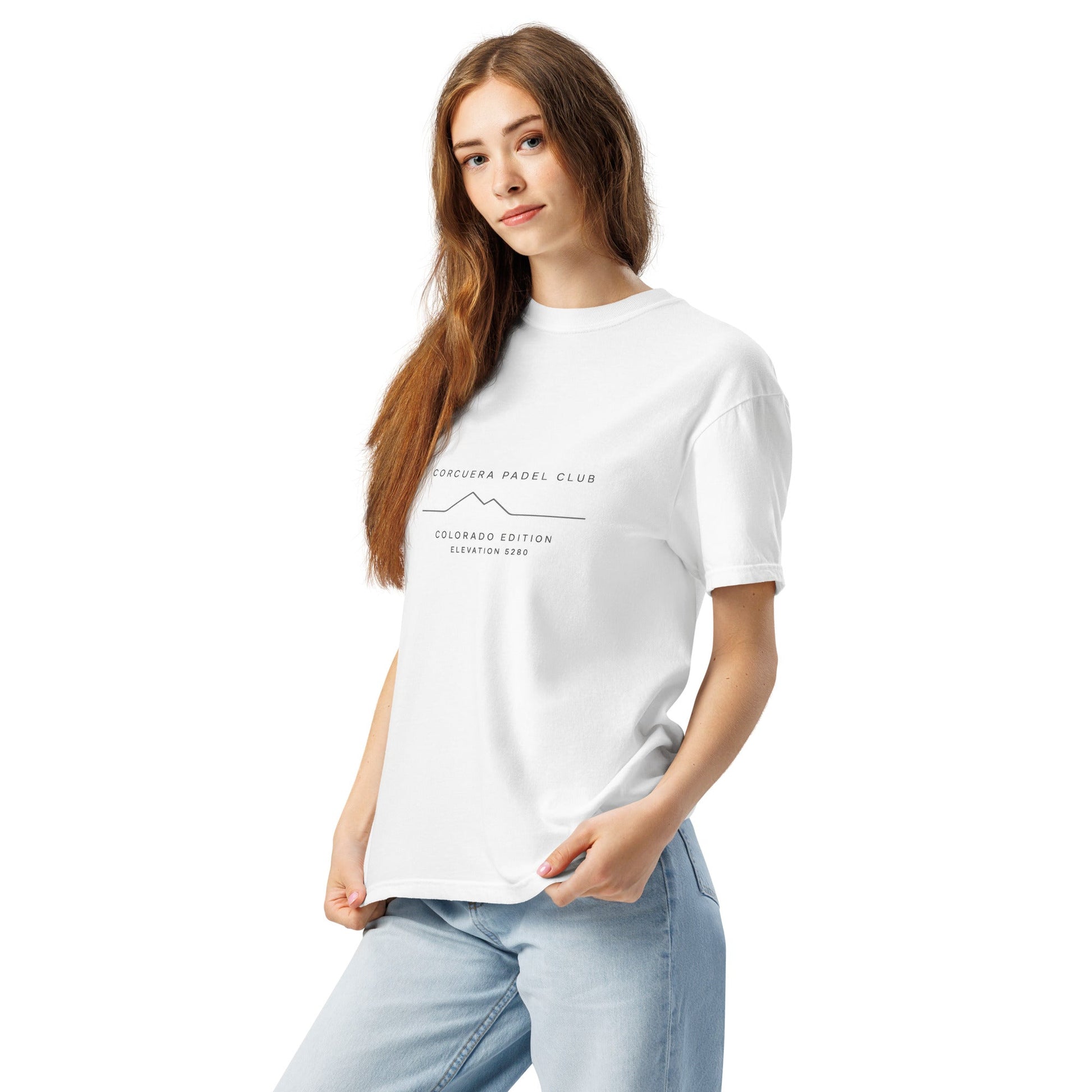 Colorado Padel Club Unisex Heavyweight T-Shirt - Corcuera Padel Club
