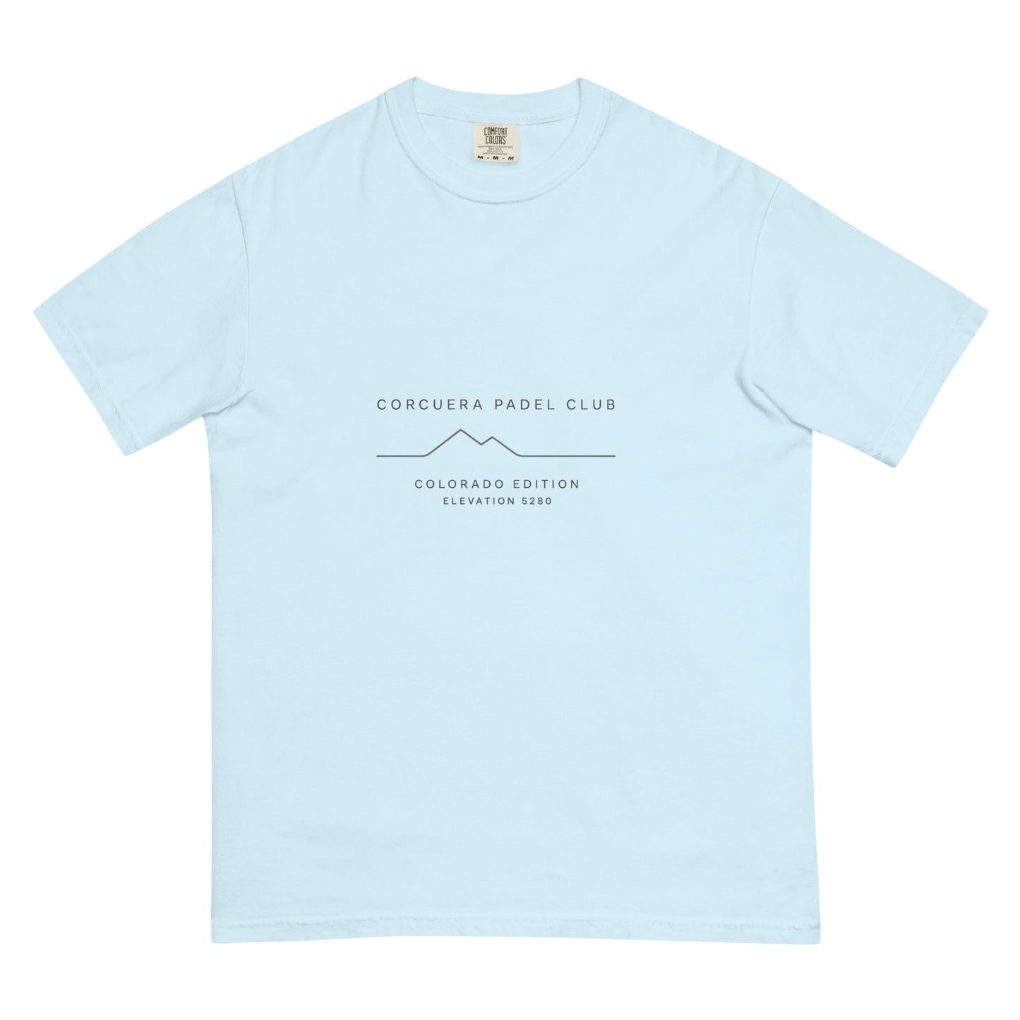 Colorado Padel Club Unisex Heavyweight T-Shirt - Corcuera Padel Club