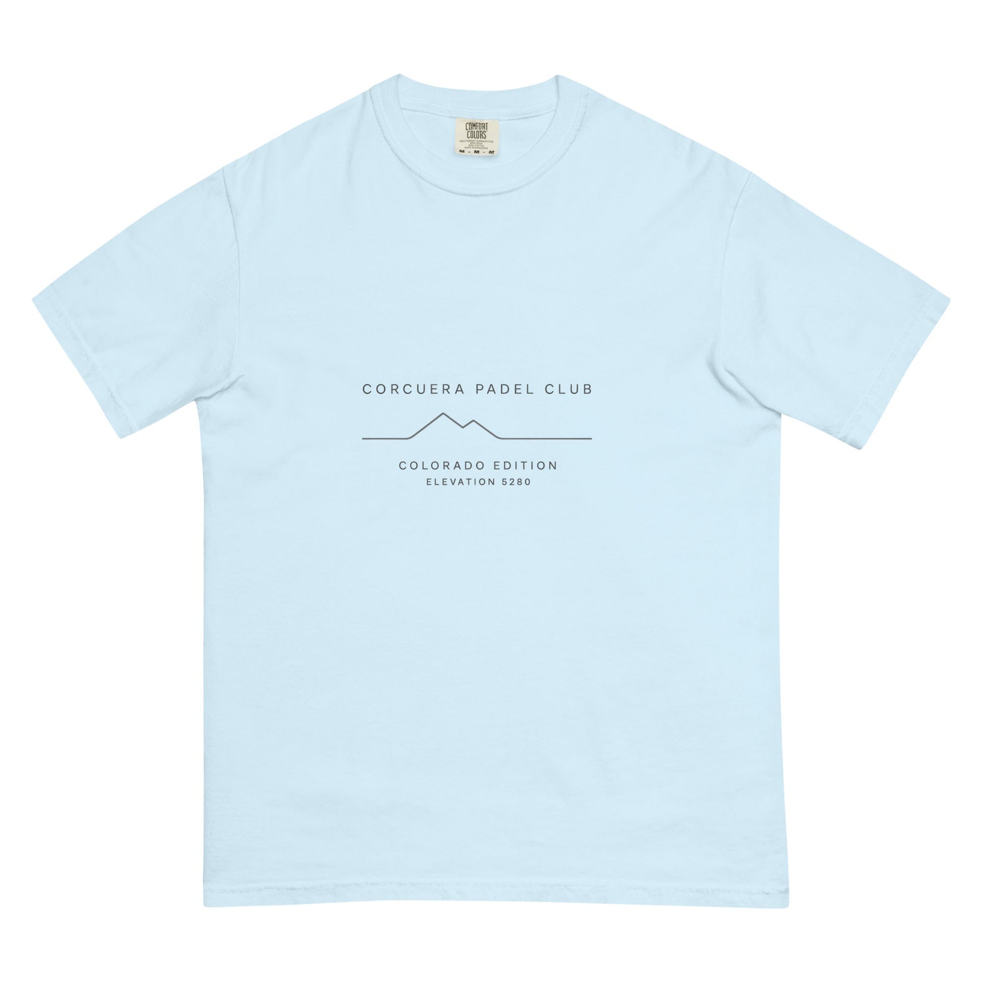Colorado Padel Club Unisex Heavyweight T-Shirt - Corcuera Padel Club