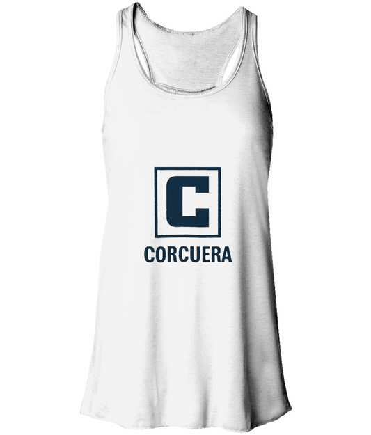 Corcuera Classic C Flowy Racer Back Padel Tank Top — Women's - Corcuera Padel Club