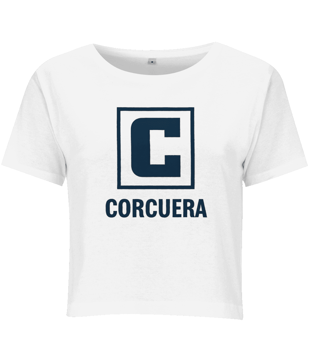Corcuera Cropped Classic C Padel T-Shirt — Women's - Corcuera Padel Club