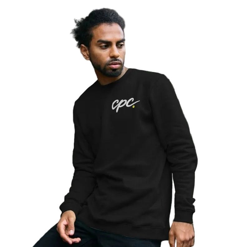 CPC 26 Padel Sweatshirt — Unisex – unisex padel sweatshirt, detail | Corcuera Padel Club