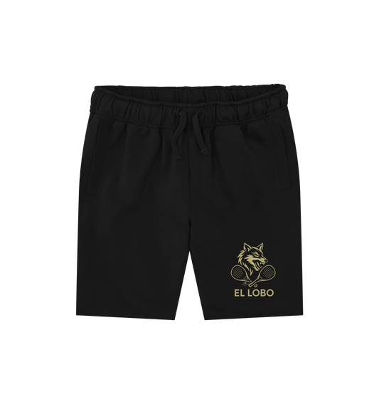 El Lobo court shorts – organic cotton padel shorts front view