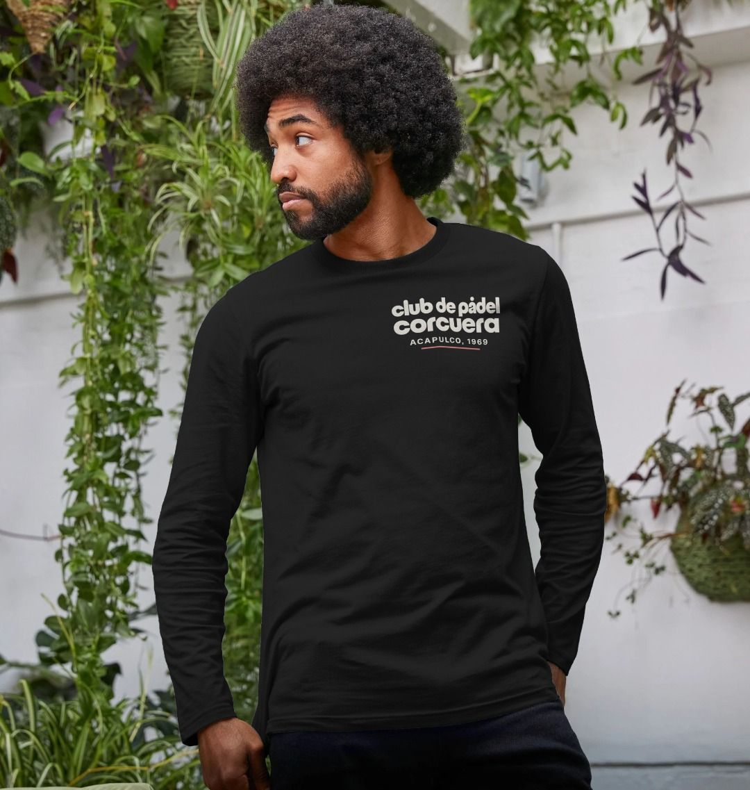 Club de Padel Long-Sleeve T-Shirt: Organic Cotton by Corcuera Padel Club - product image