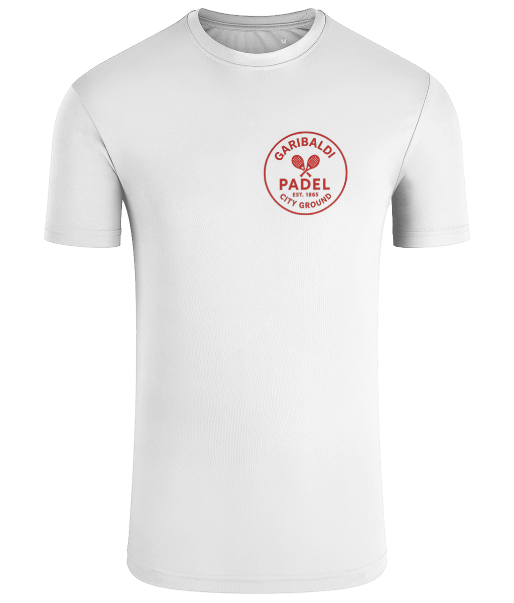 Garibaldi Padel Club Players Performance T-Shirt — Men's - Corcuera Padel Club