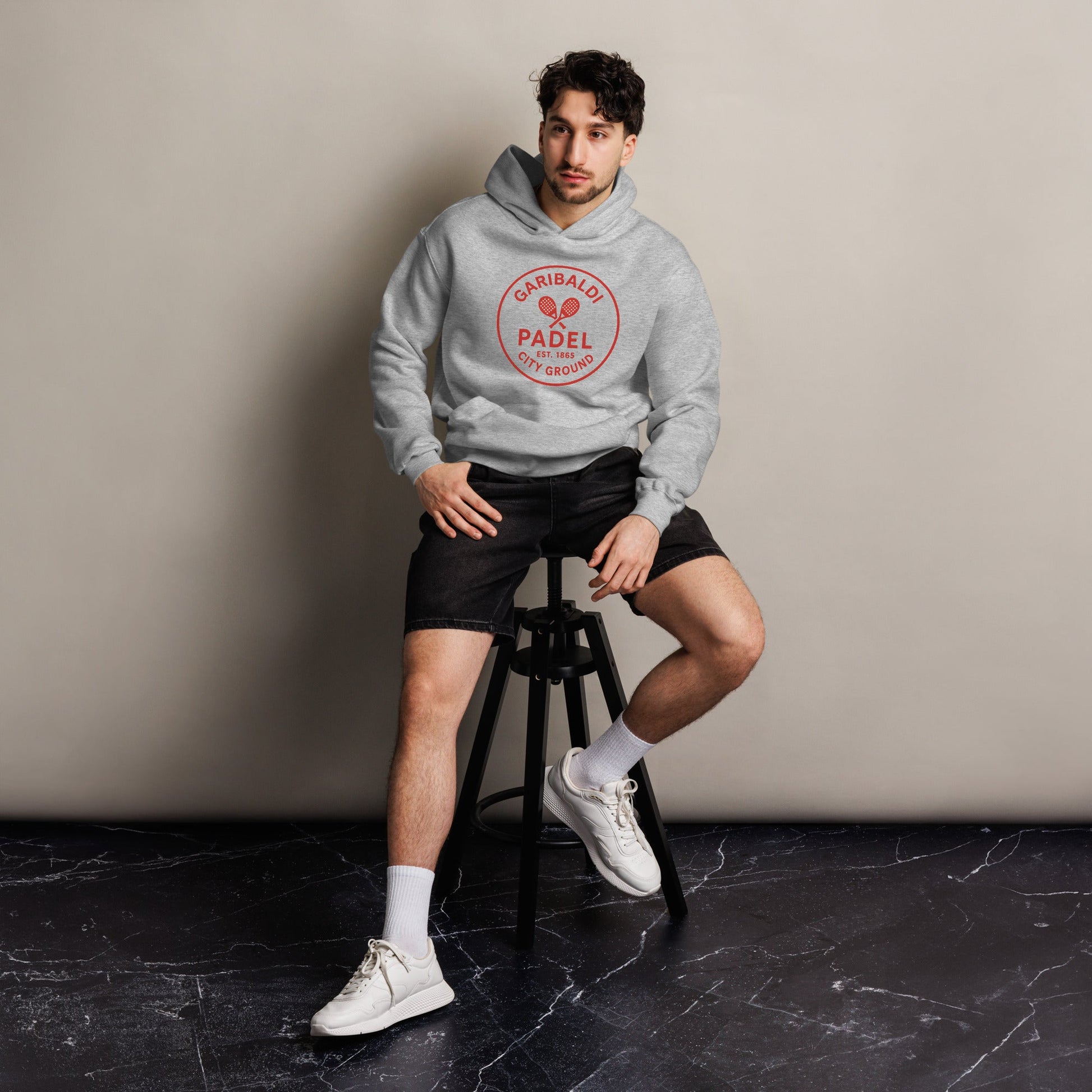 Garibaldi Padel Hoodie — City Ground Inspired Performance Hoodie - Corcuera Padel Club