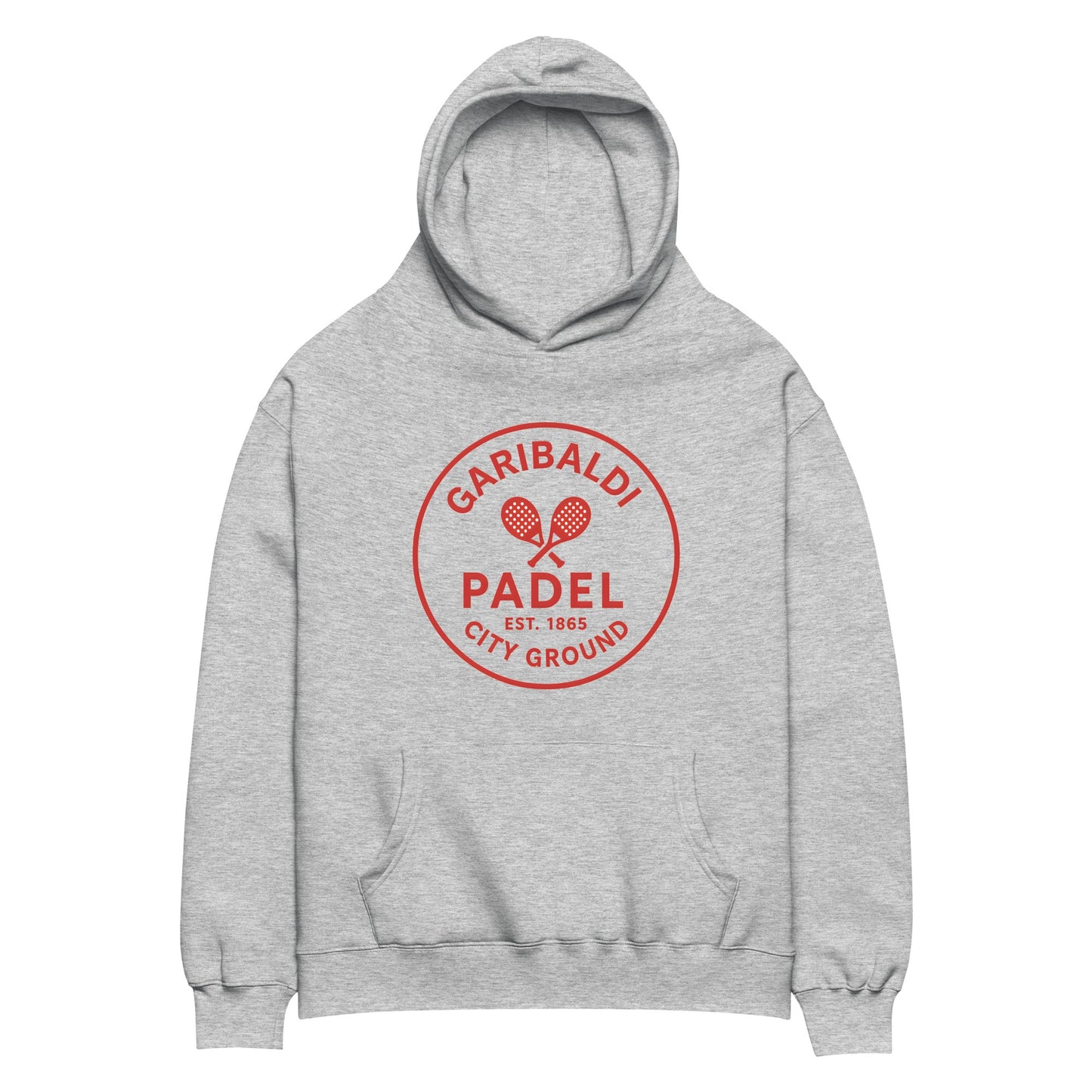 Garibaldi Padel Hoodie — City Ground Inspired Performance Hoodie - Corcuera Padel Club