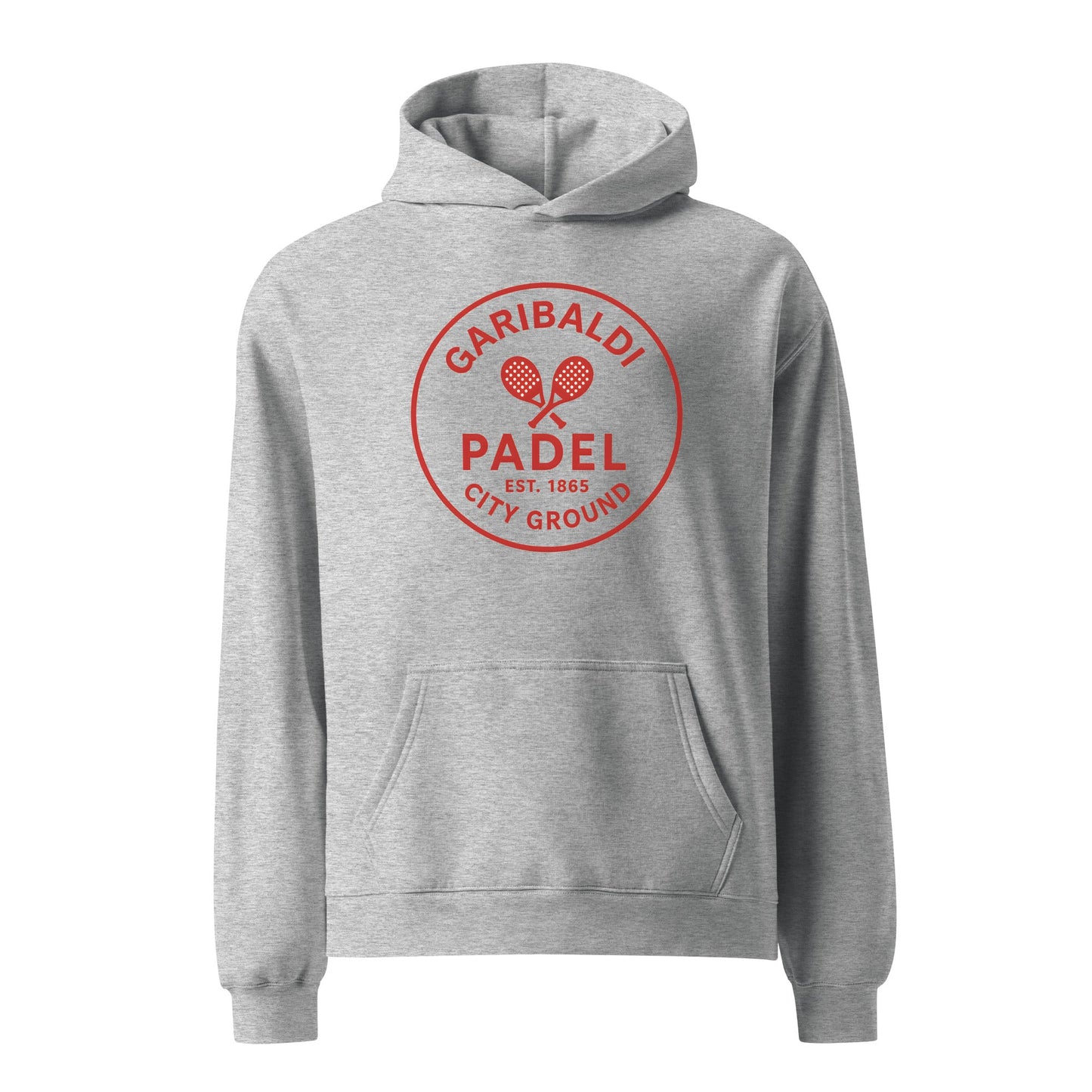 Garibaldi Padel Hoodie — City Ground Inspired Performance Hoodie - Corcuera Padel Club