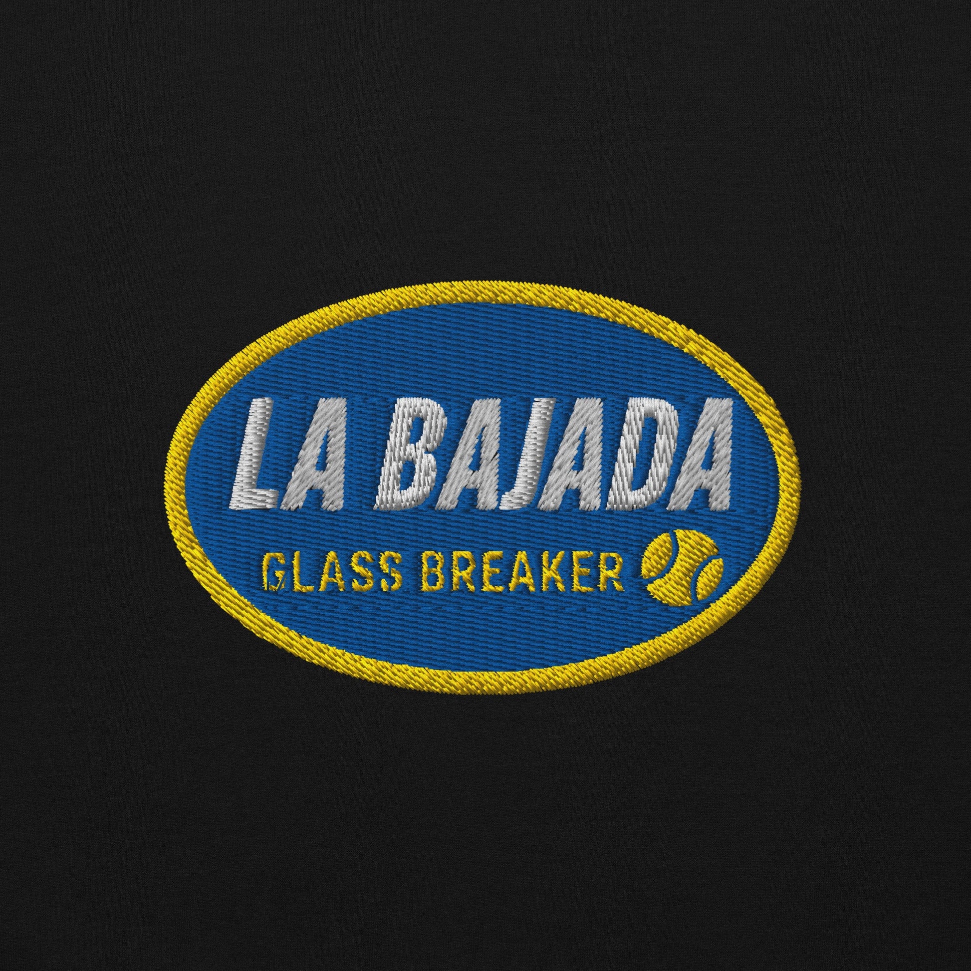 La Bajada Padel Hoodie Black - Unisex - Corcuera Padel Club