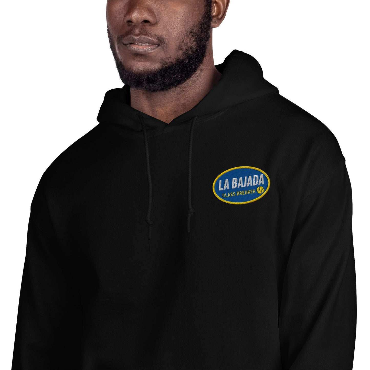 La Bajada Padel Hoodie Black - Unisex - Corcuera Padel Club