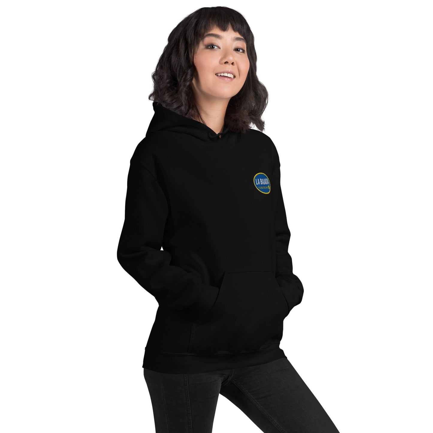 La Bajada Padel Hoodie Black - Unisex - Corcuera Padel Club