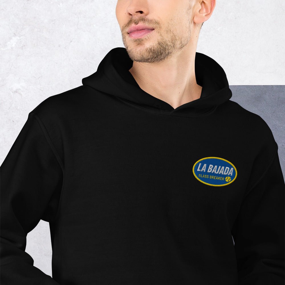 La Bajada Padel Hoodie Black - Unisex - Corcuera Padel Club