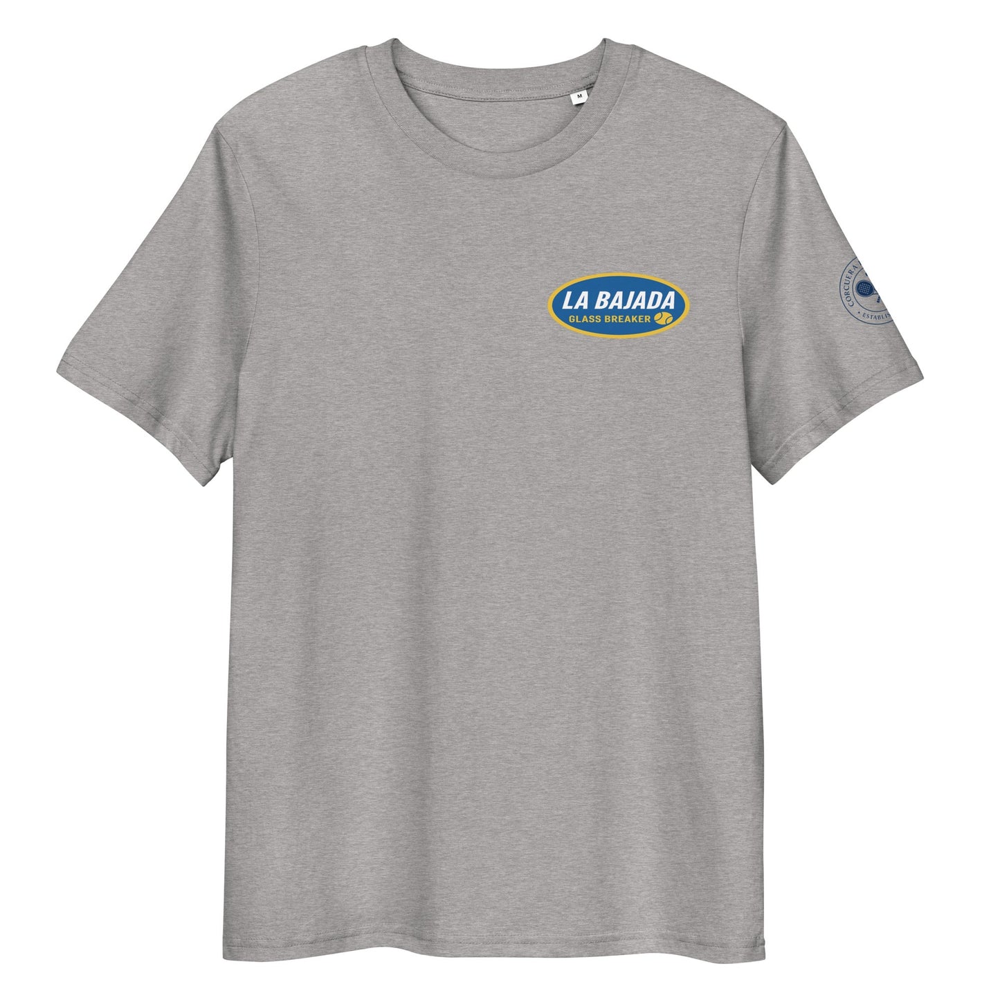 La Bajada Padel T-Shirt Grey - Unisex - Corcuera Padel Club