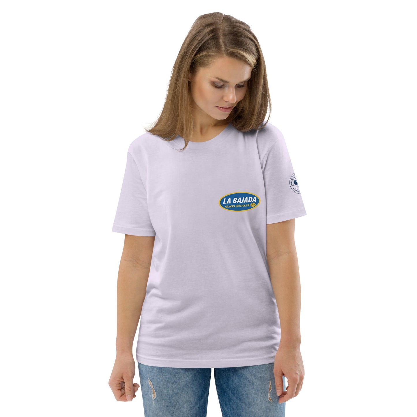La Bajada Padel T-Shirt Lavender - Unisex - Corcuera Padel Club