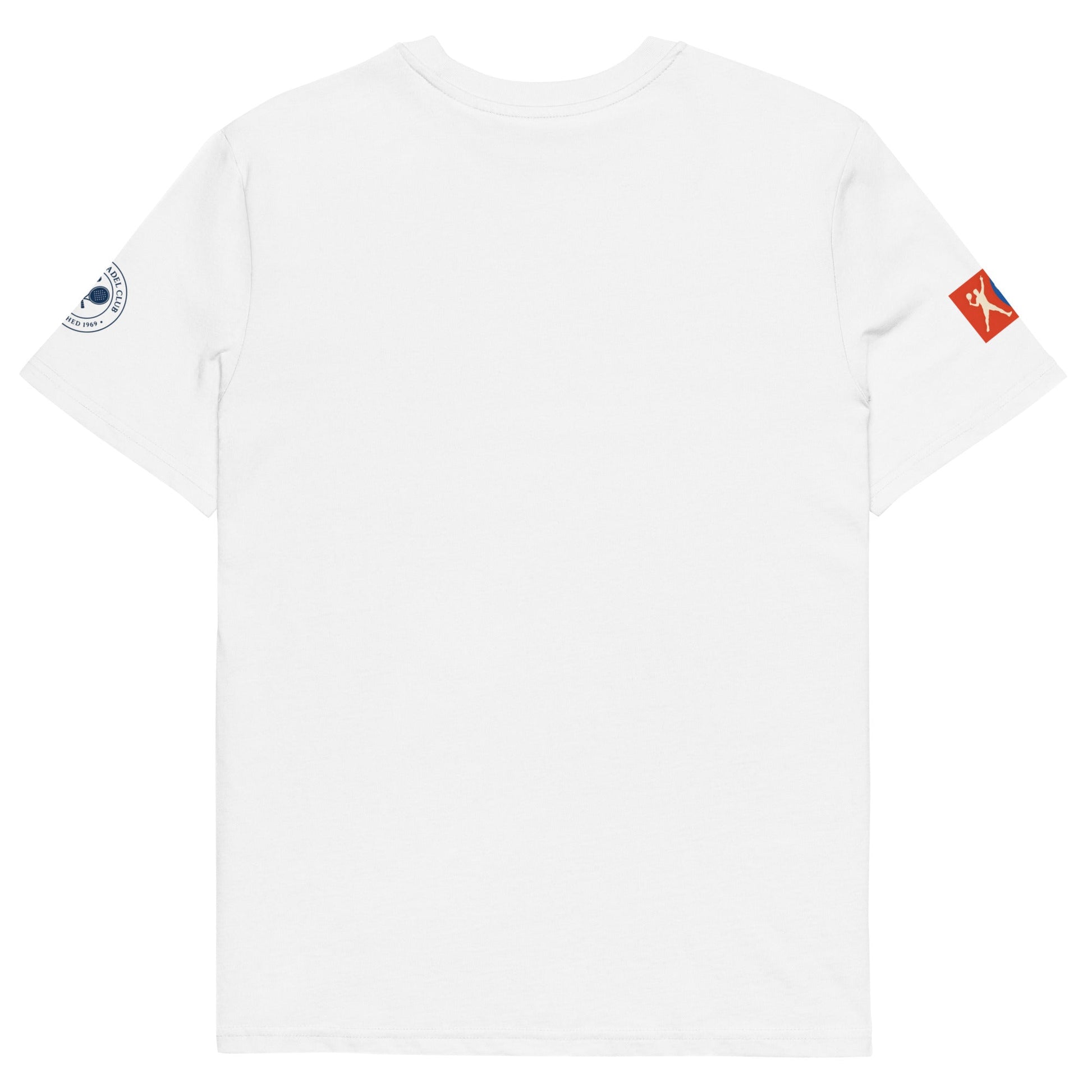 La Bajada Padel T-Shirt World Tour Edition – unisex padel t-shirt, close-up | Corcuera Padel Club