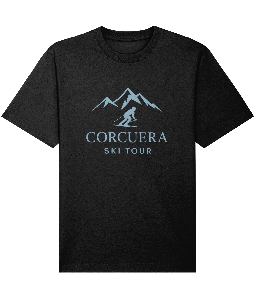 Corcuera Ski Tour Freestyler Heavyweight Organic Cotton T-Shirt – Après Padel Collection
