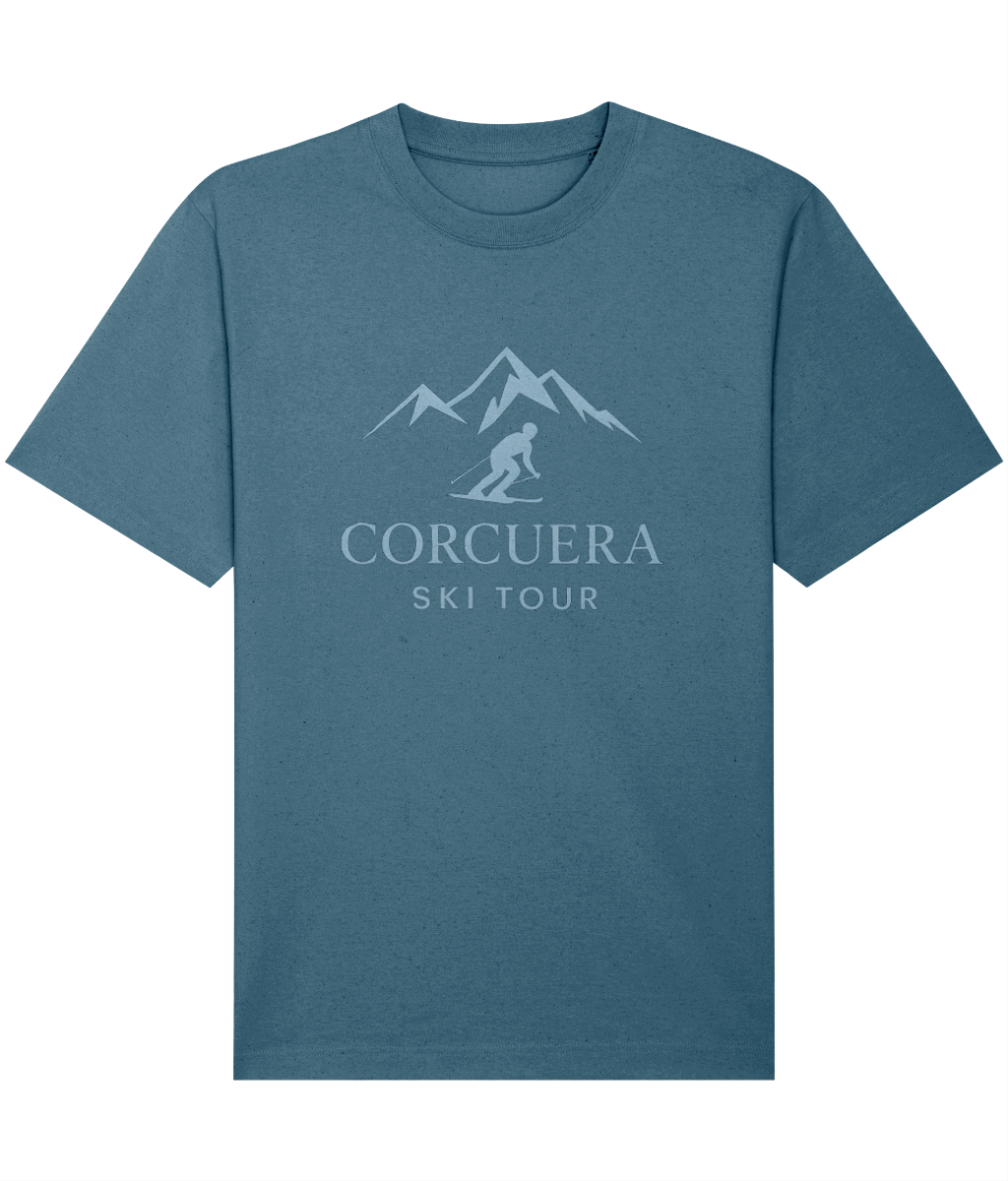 Corcuera Ski Tour Freestyler Heavyweight Organic Cotton T-Shirt – Après Padel Collection
