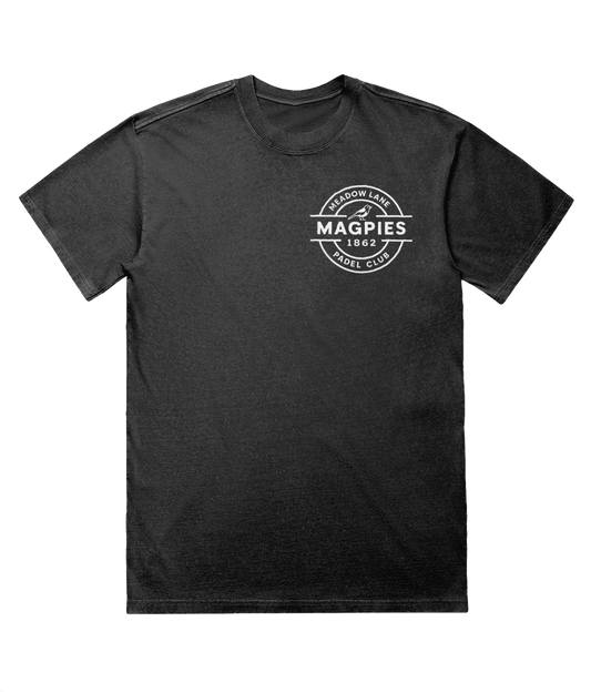 Notts Magpies Padel Club Faded T-Shirt - Corcuera Padel Club