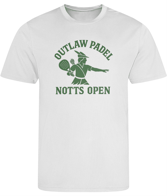 Notts Outlaw Padel Club Kids T-Shirt Age 3-12 - Corcuera Padel Club
