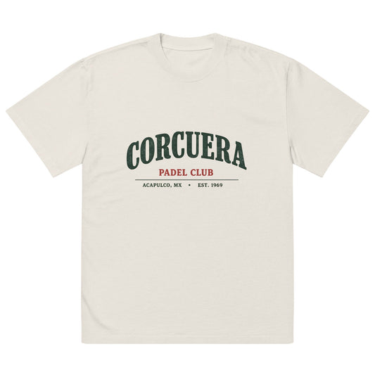 OG Oversized Faded Padel T-Shirt - Corcuera Padel Club