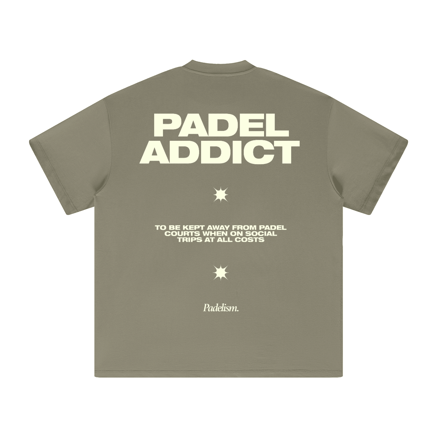 Padel Addict - Heavyweight T-Shirt - Corcuera Padel Club