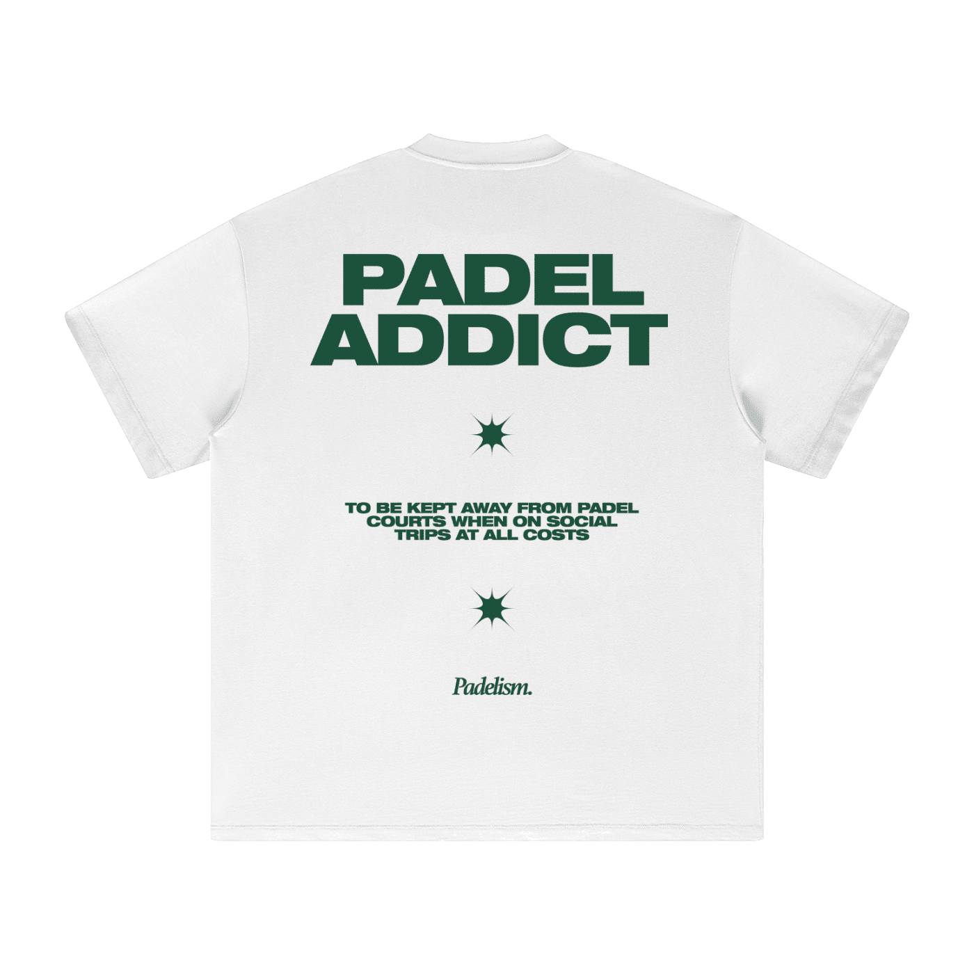 Padel Addict - Heavyweight T-Shirt - Corcuera Padel Club