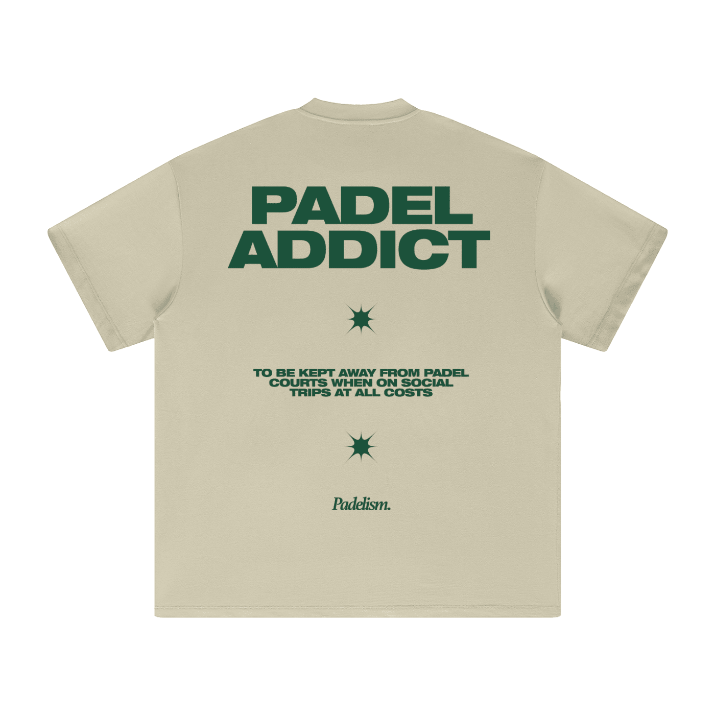 Padel Addict - Heavyweight T-Shirt - Corcuera Padel Club