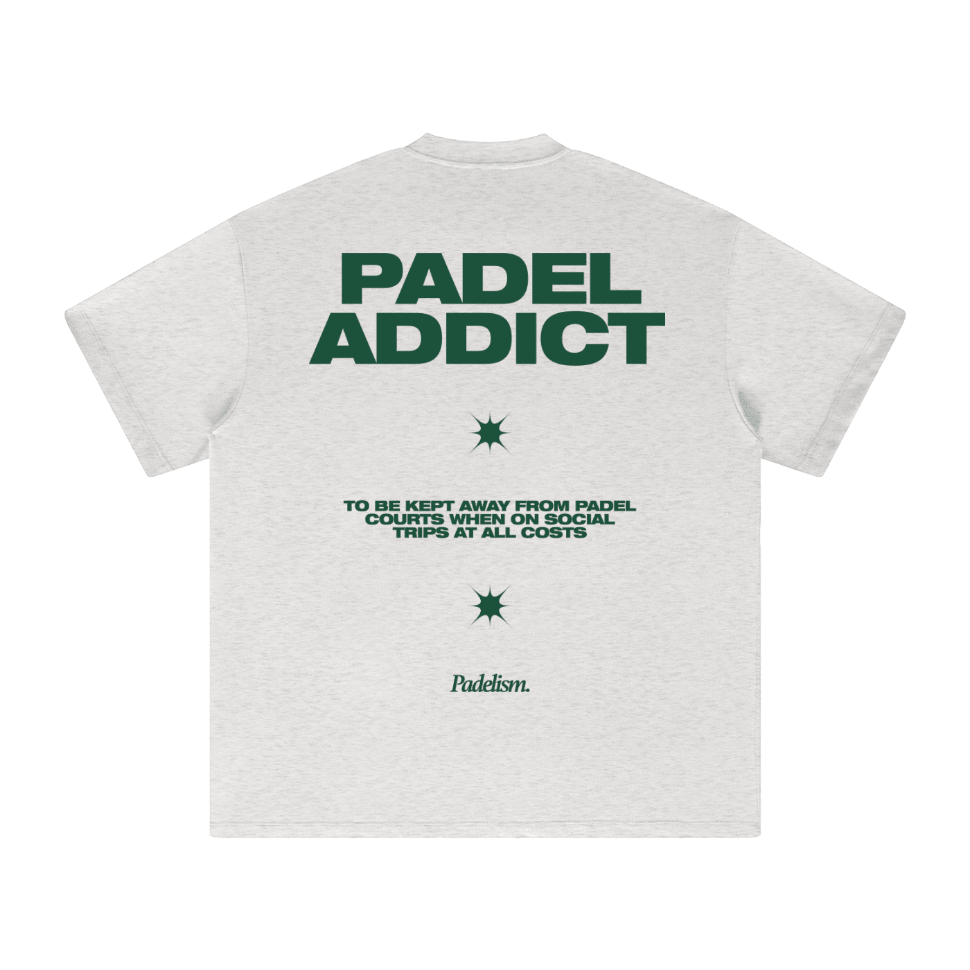Padel Addict - Heavyweight T-Shirt - Corcuera Padel Club