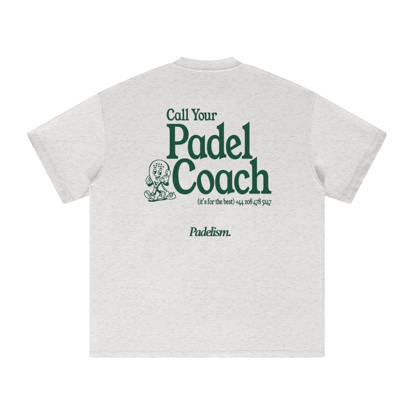 Padel Coach - Heavyweight T-Shirt - Corcuera Padel Club