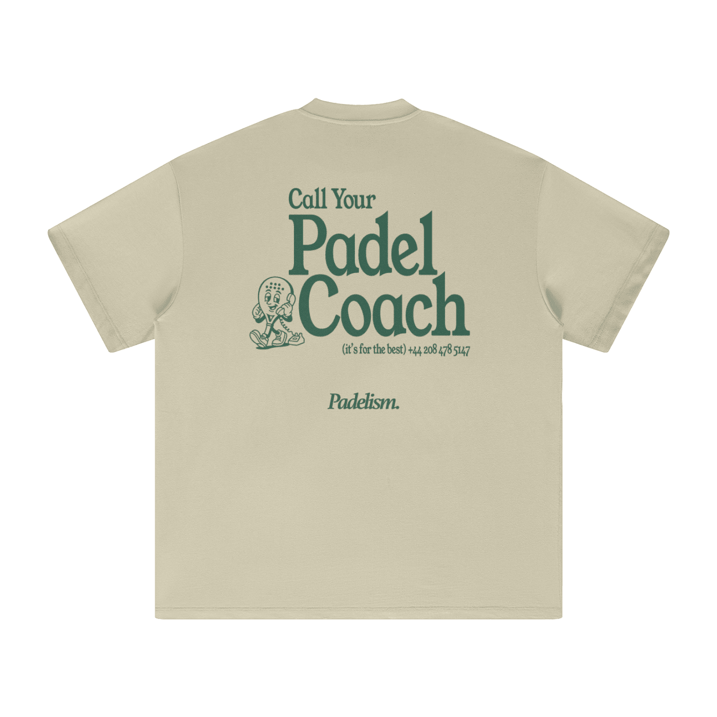 Padel Coach - Heavyweight T-Shirt - Corcuera Padel Club