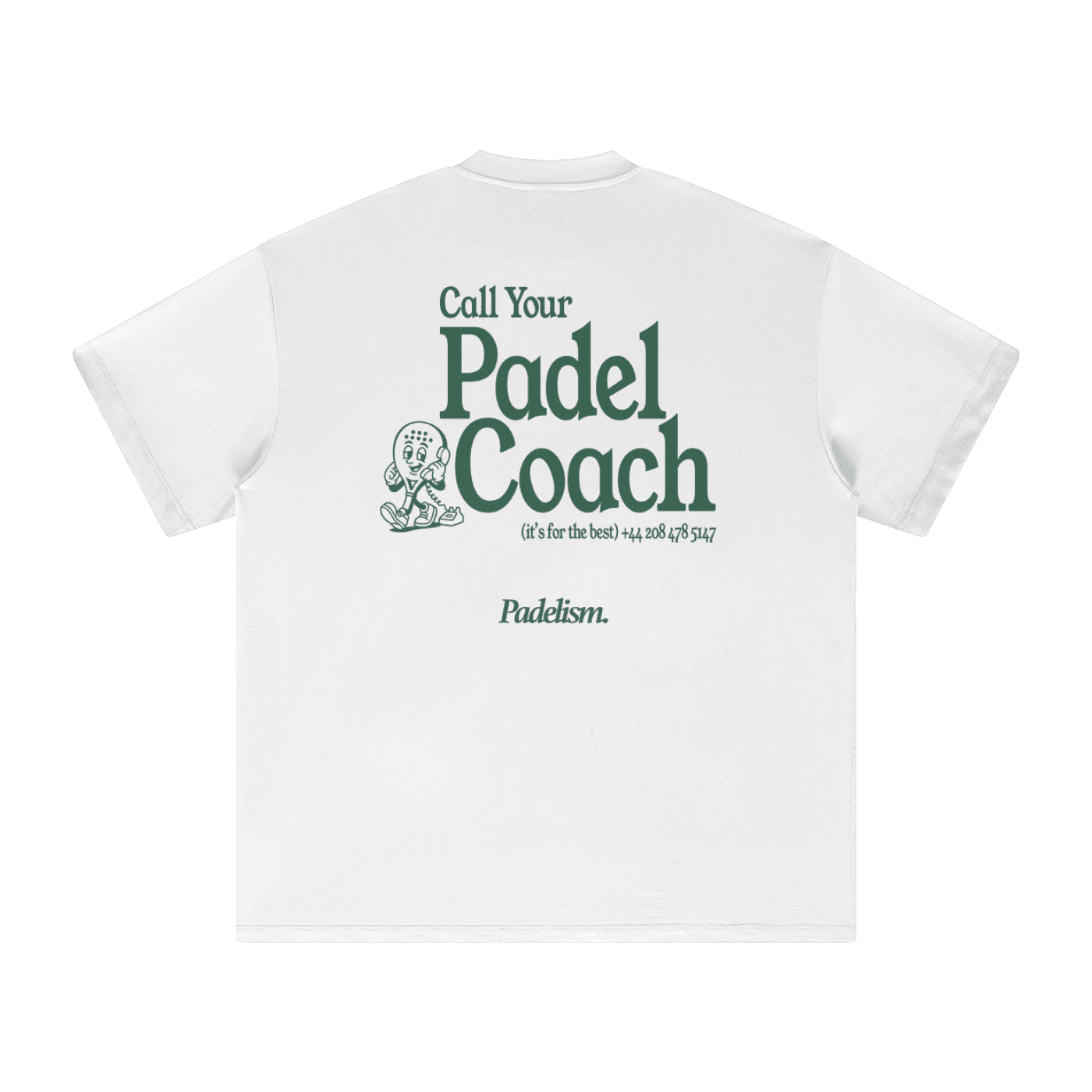 Padel Coach - Heavyweight T-Shirt - Corcuera Padel Club