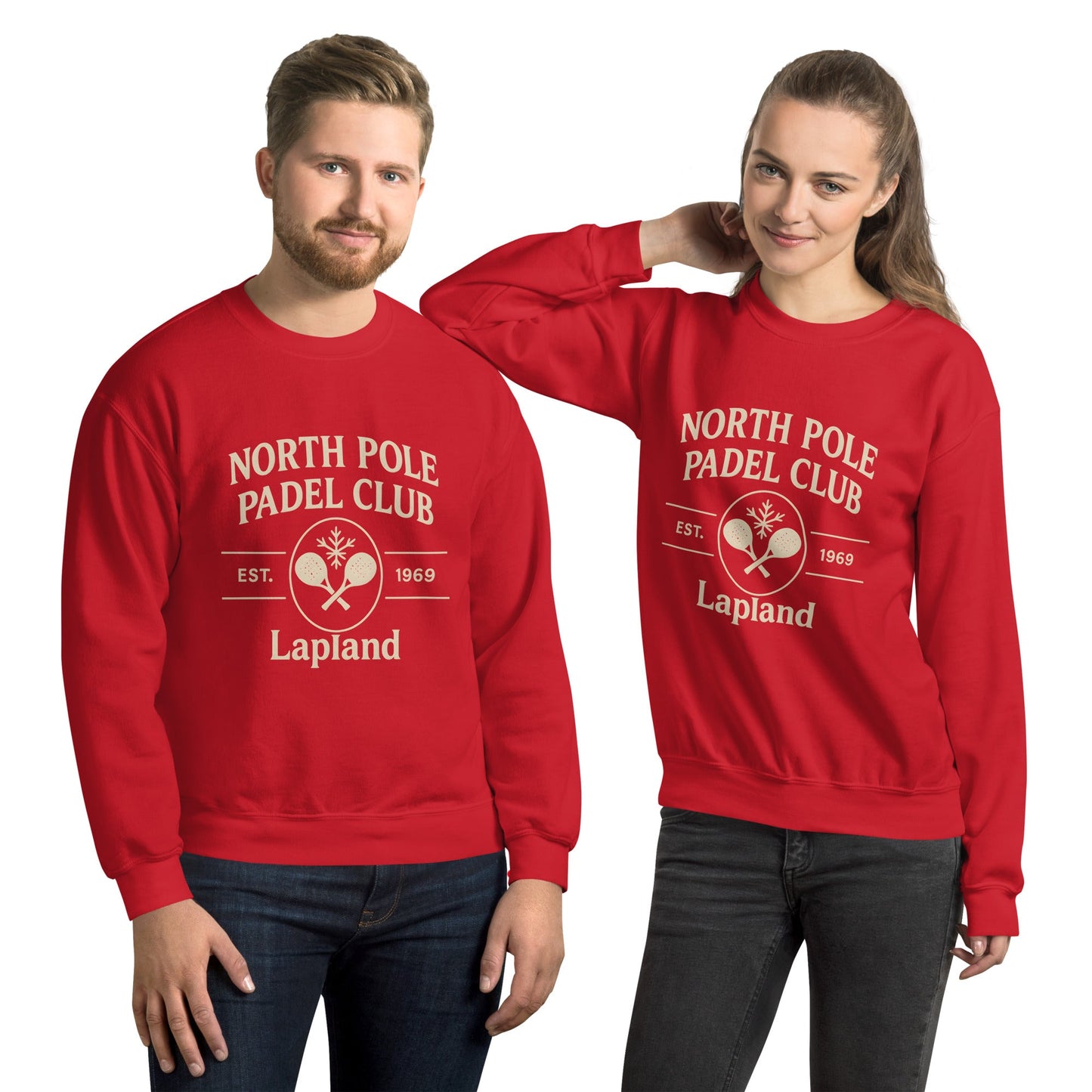 Padel North Pole Christmas Jumper — Unisex Sweatshirt - Corcuera Padel Club