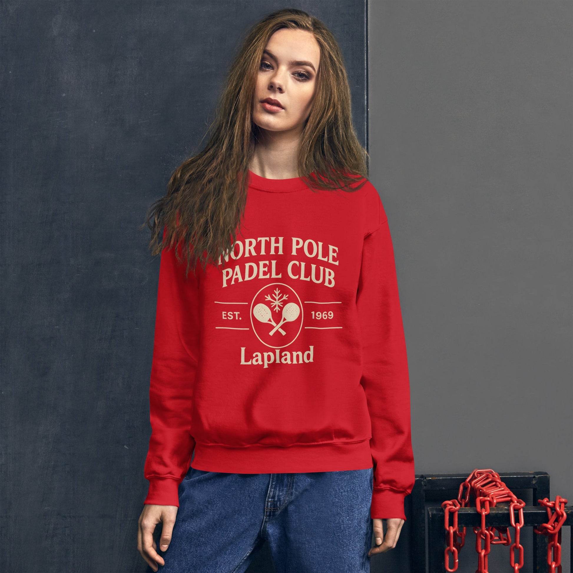Padel North Pole Christmas Jumper — Unisex Sweatshirt - Corcuera Padel Club