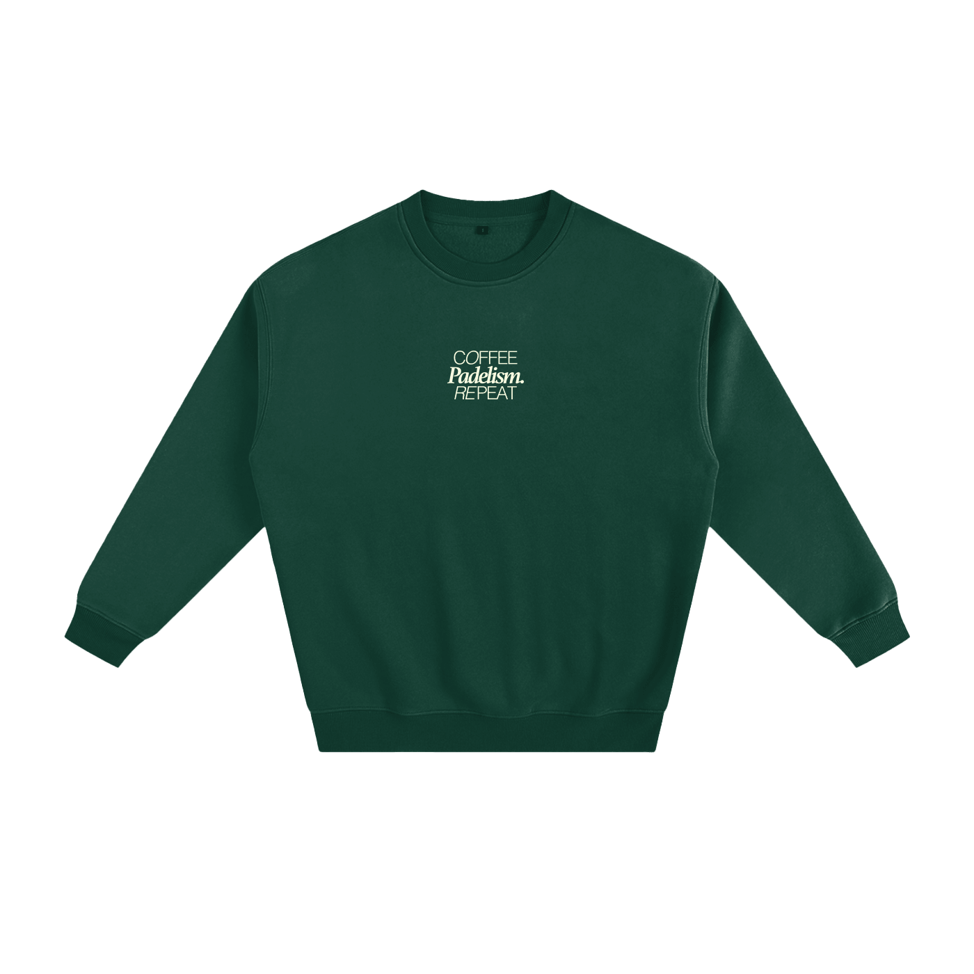 Padelism Coffee Repeat Padel Sweatshirt - Corcuera Padel Club