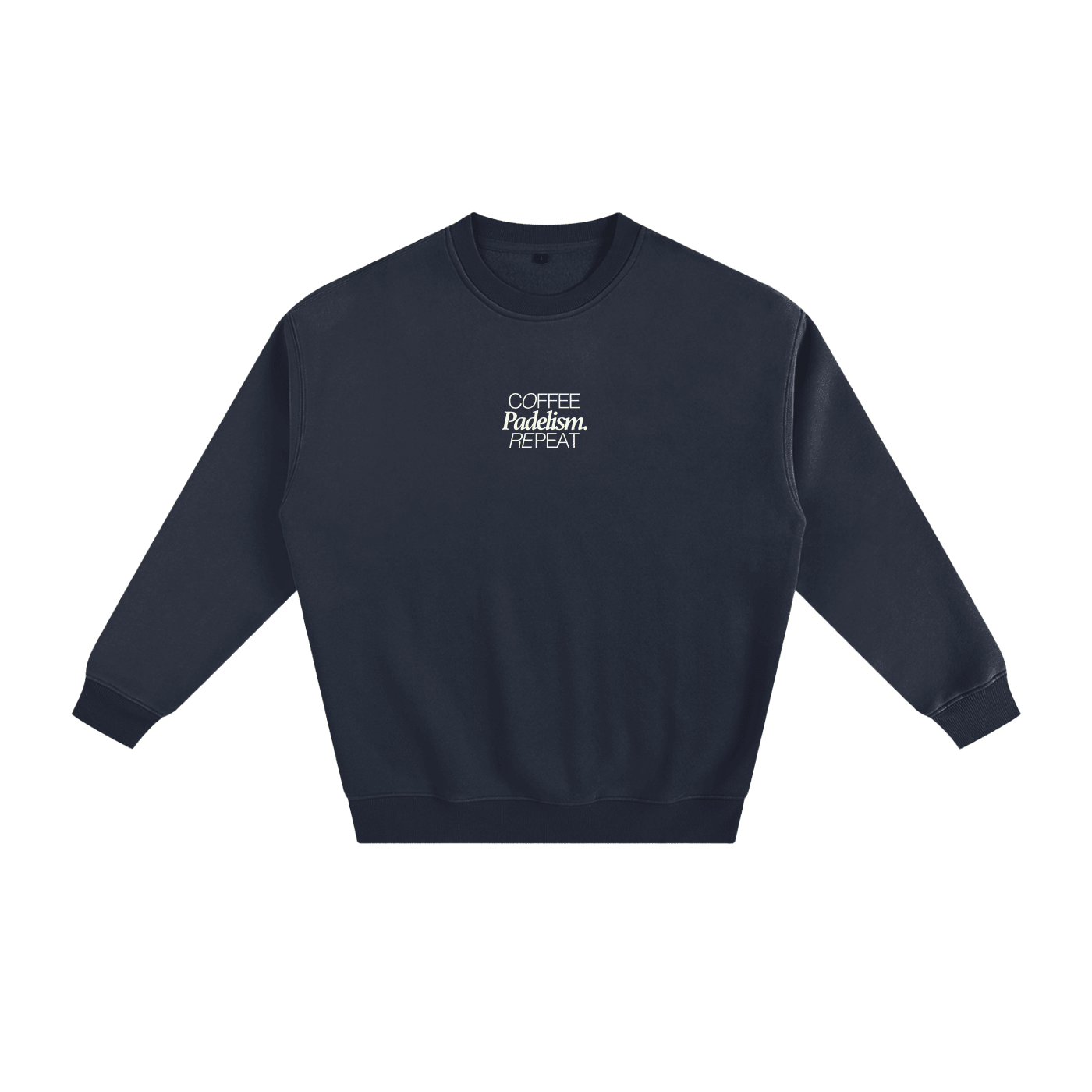 Padelism Coffee Repeat Padel Sweatshirt - Corcuera Padel Club