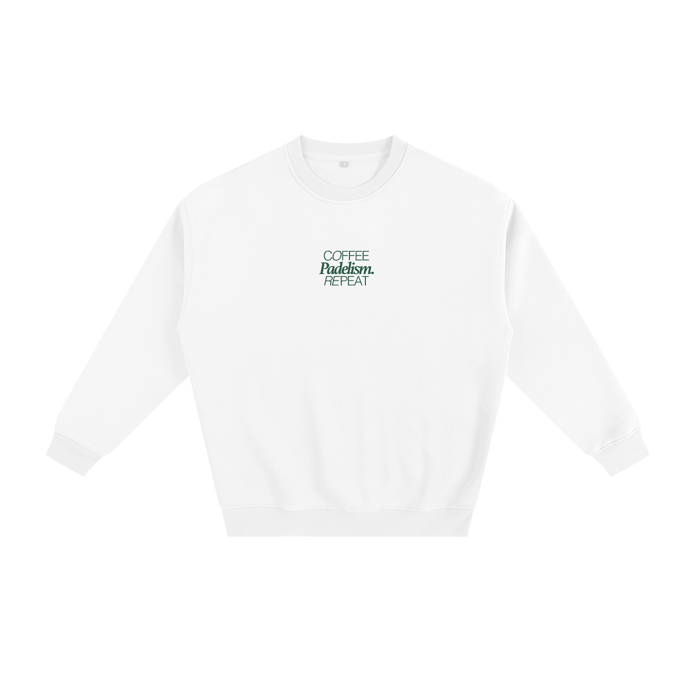 Padelism Coffee Repeat Padel Sweatshirt - Corcuera Padel Club