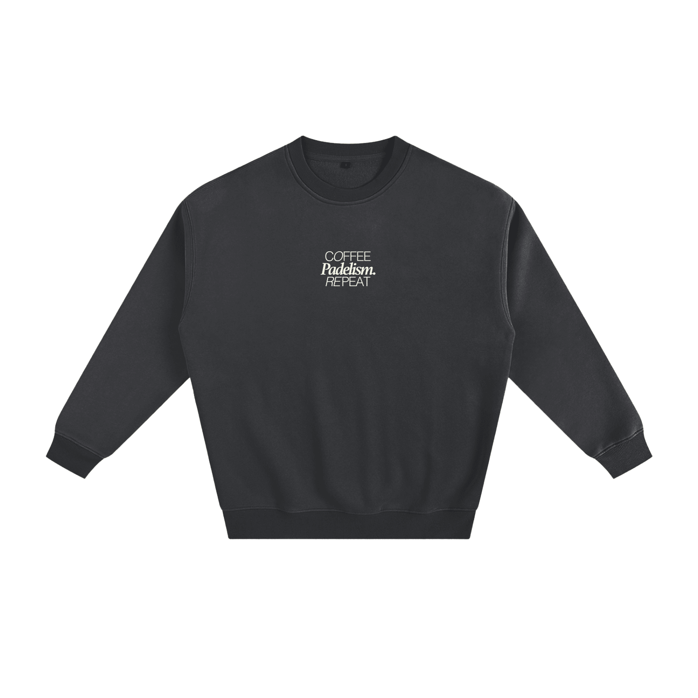 Padelism Coffee Repeat Padel Sweatshirt - Corcuera Padel Club