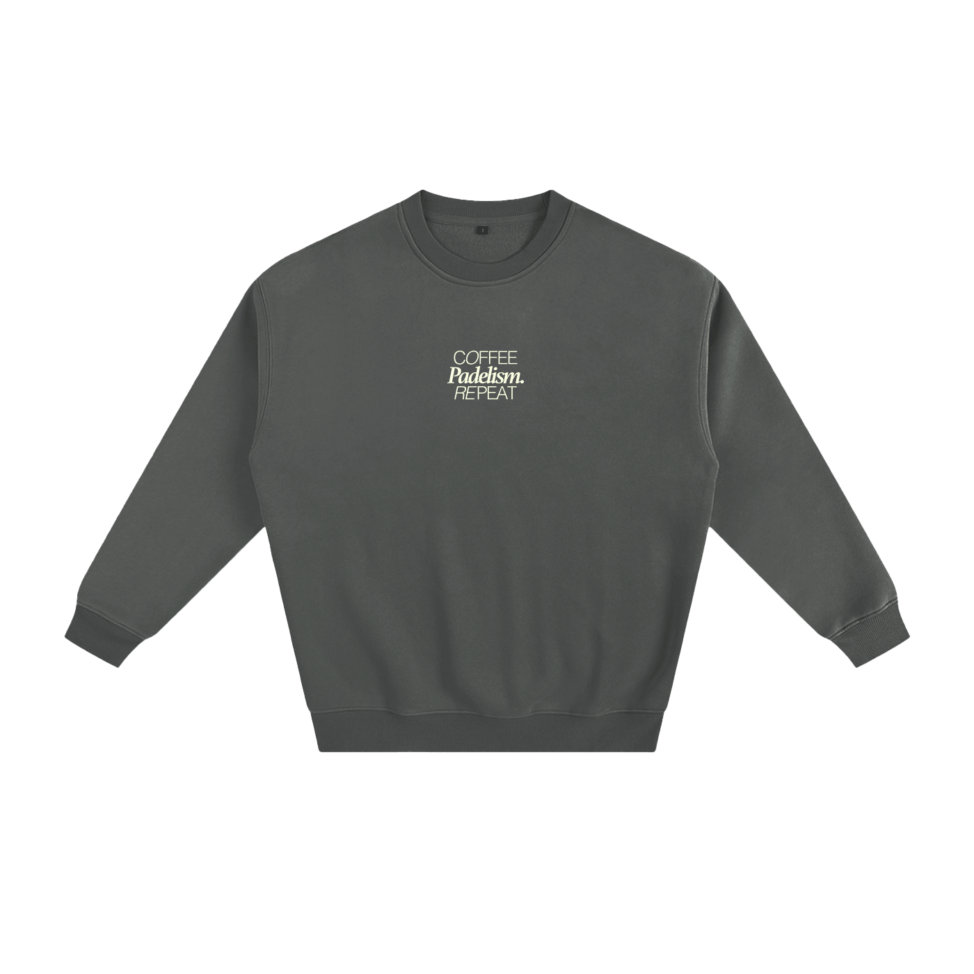 Padelism Coffee Repeat Padel Sweatshirt - Corcuera Padel Club