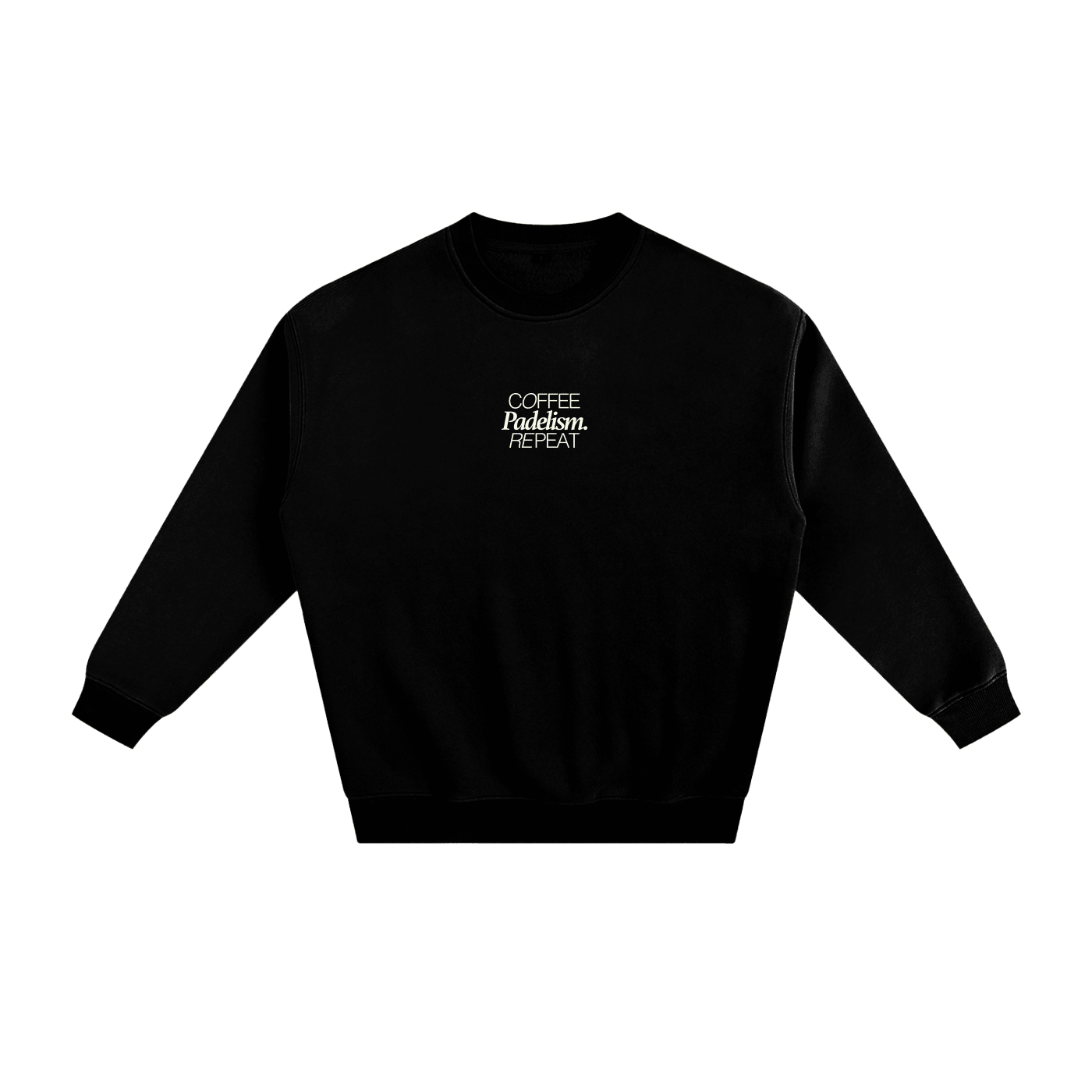 Padelism Coffee Repeat Padel Sweatshirt - Corcuera Padel Club