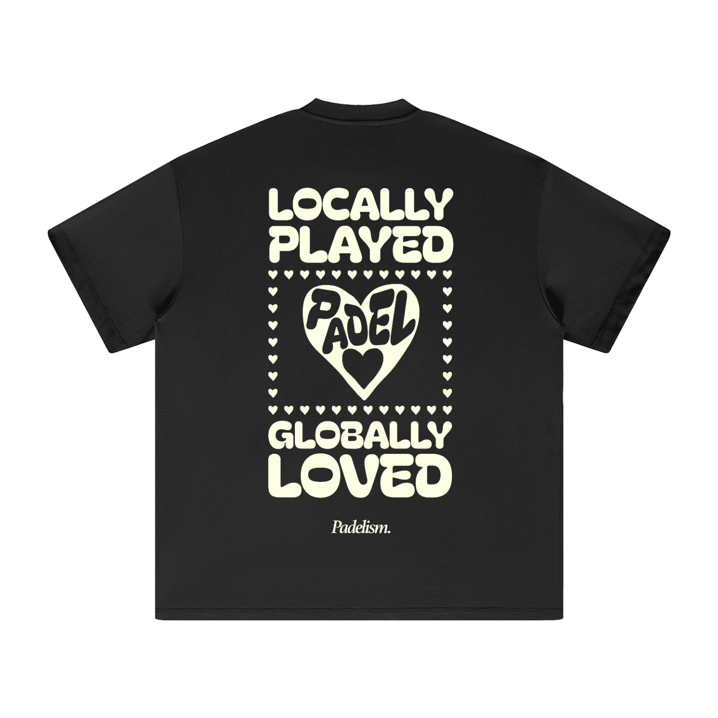 Padelism Love Heavyweight Padel T-Shirt - Corcuera Padel Club