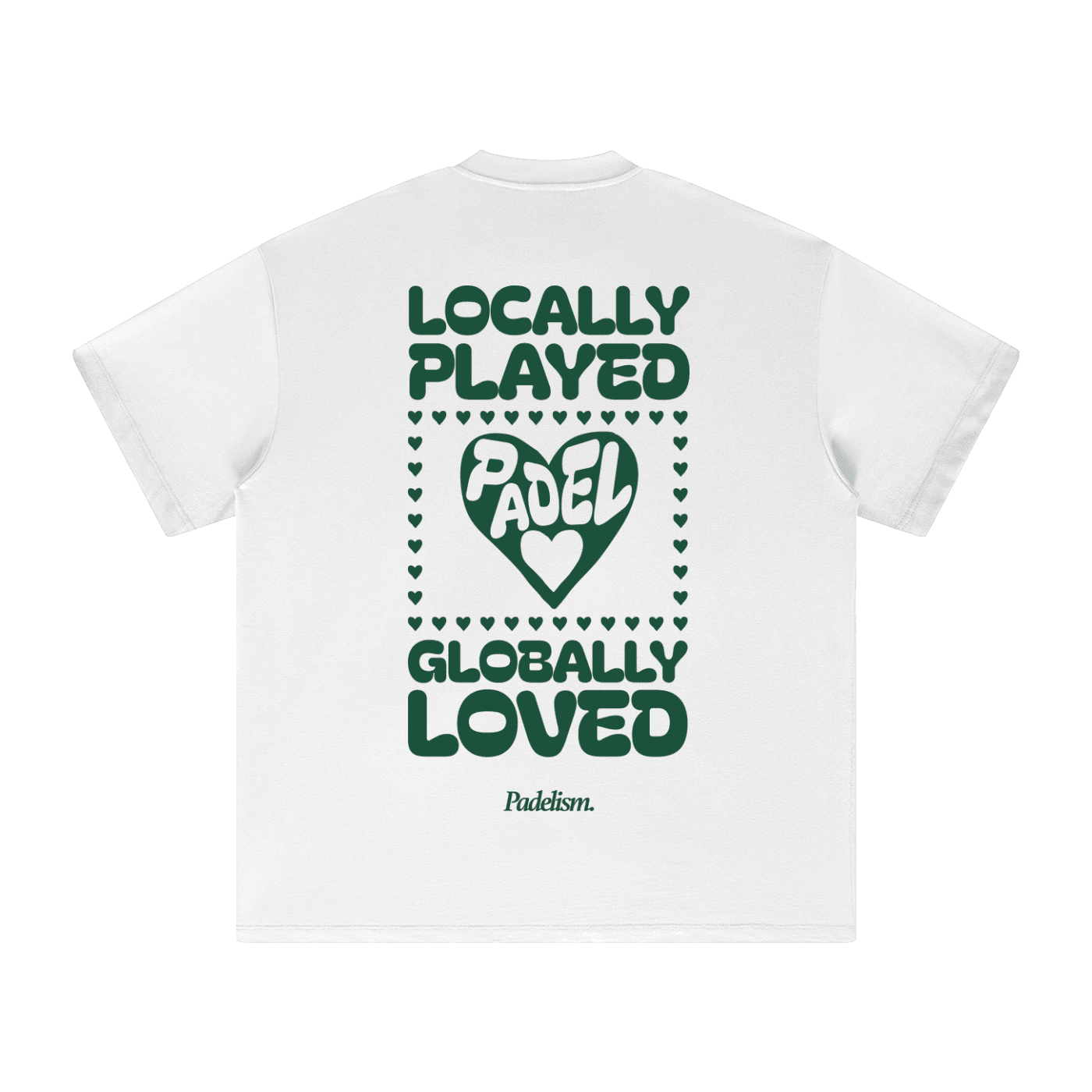 Padelism Love Heavyweight Padel T-Shirt - Corcuera Padel Club