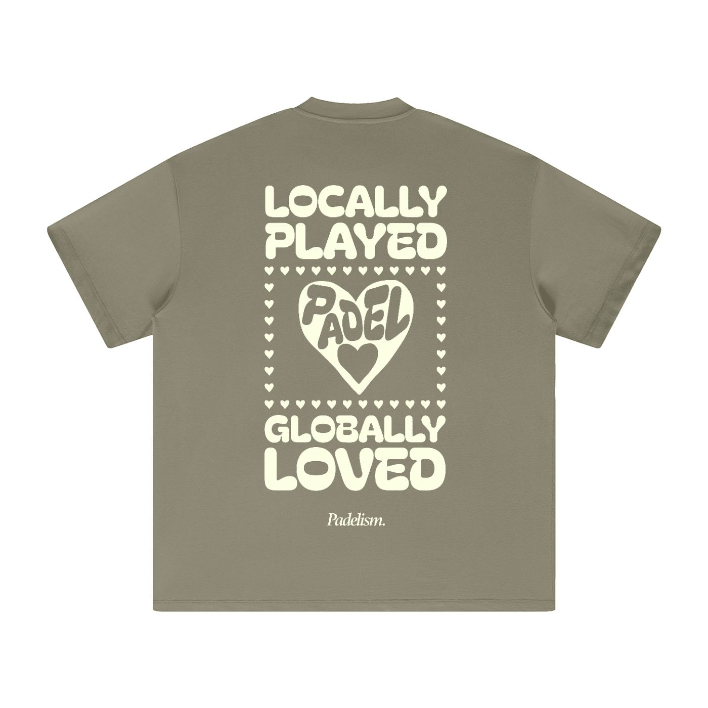 Padelism Love Heavyweight Padel T-Shirt - Corcuera Padel Club
